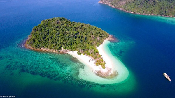 Vẻ đẹp lộng lẫy của đảo Safari trong quần đảo Mergui, Myanmar. Nguồn ảnh: Island Safari Mergui