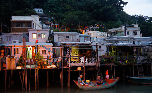 Làng chài Tai O được nhiều du khách mệnh danh là "Venice của Hong Kong" 