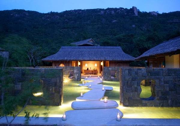 Khu Spa ở Six Senses Ninh Vân. Ảnh: ST