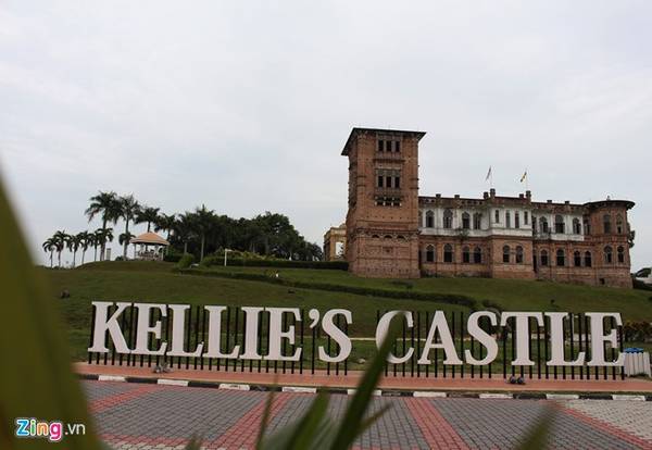 Lâu đài ma bí ẩn Kellie's Castle. Ảnh: Bảo Phong.