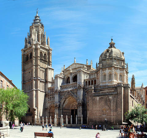 Thánh đường Santa María ở Toledo - Ảnh: wiki