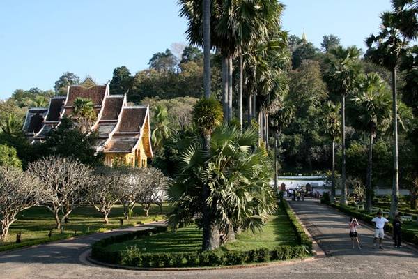 Viện bảo tàng Quốc gia Luang Prabang (trước đây là Cung điện Hoàng gia). Ảnh: Leti.ru.