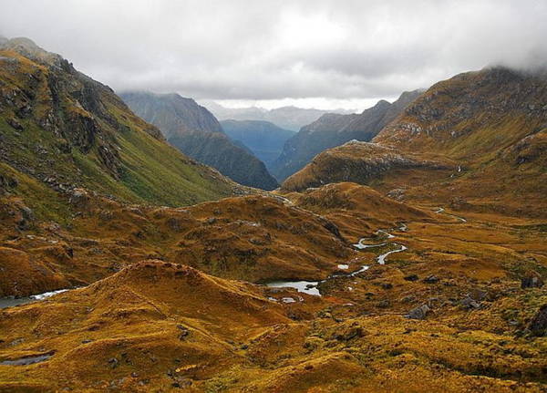 Suối Israeli Creek huyền thoại trên "con đường hạnh phúc" Routeburn Track - Ảnh: wp