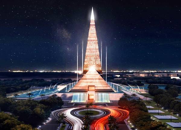Theo Huffington Post, Bộ trưởng Nhà ở Ai Cập, Moustafa Madbouli vừa công bố kế hoạch xây dựng dự án tòa nhà chọc trời hình kim tự tháp khổng lồ tại thành phố Sheikh Zayed diện tích 8,5 triệu m2.