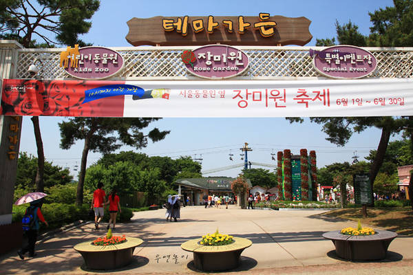 Lễ hội hoa hồng ở Seoul Grand Park 