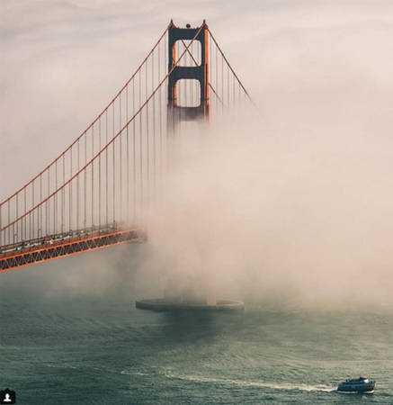 Cầu Cổng Vàng, San Francisco, California, Mỹ.