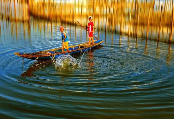 Cảnh đẹp mê hồn của phá Tam Giang.