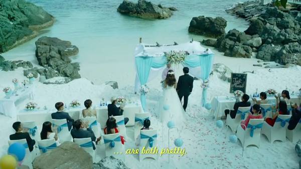 Khung cảnh đám cưới đẹp như mơ được thực hiện tại Amiana Resort Nha Trang