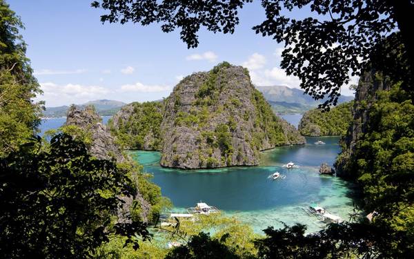 Coron là một trong những bãi biển đẹp nhất thuộc tỉnh Palawan, Philippines.