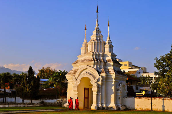 Chiang Mai thu hút khách du lịch từ tất cả mọi nơi trên thế giới nhờ sự thanh bình của mình. Ảnh: Globalgrasshopper