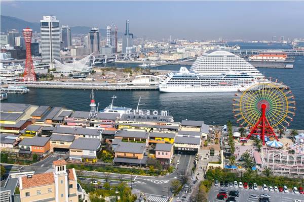 Cảng Kobe. Ảnh: en.wikipedia.org