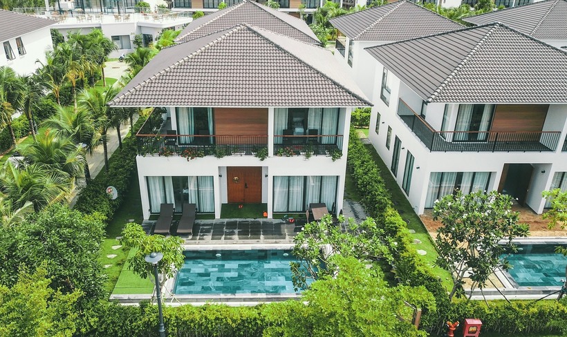 Mê mẩn thế giới “tổng tài” giữa trời xanh, biển rộng Green beach villas Phú Quốc