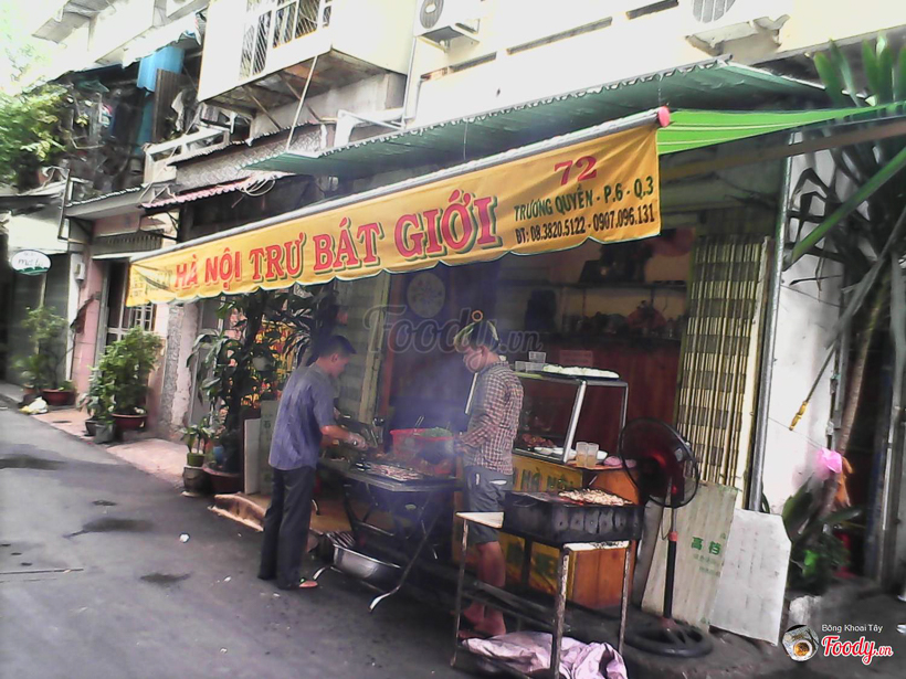 Quán bún chả ở Sài Gòn