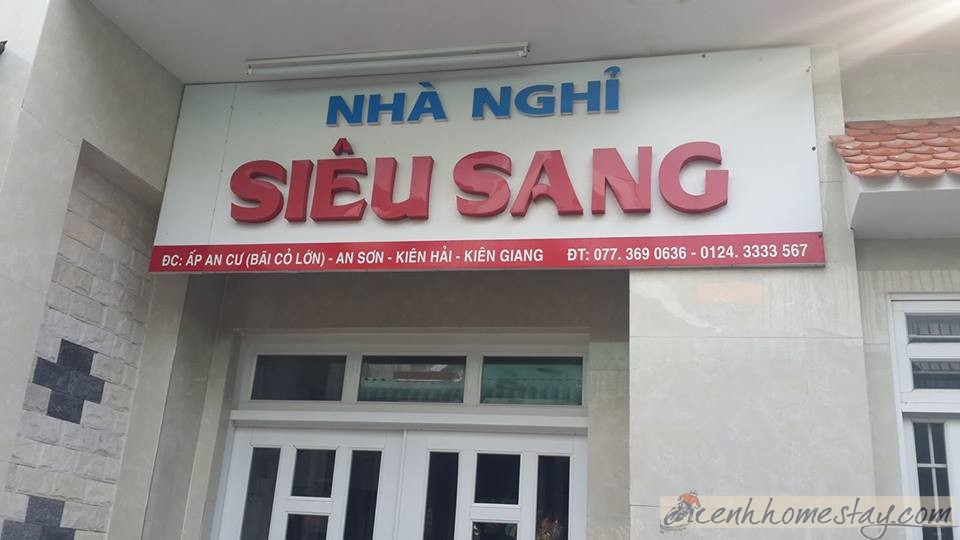 25 + nhà nghỉ, khách sạn, homestay đảo Nam Du giá rẻ, đẹp chỉ từ 100k