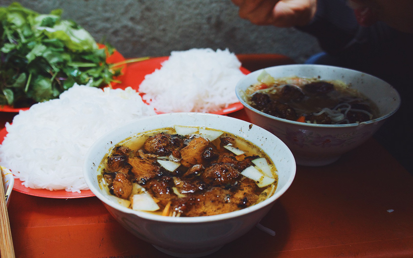 Quán bún chả ở Sài Gòn