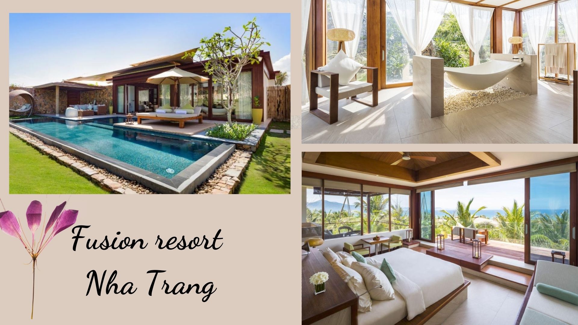 Top 30 Resort Nha Trang giá rẻ đẹp gần biển, có bãi tắm riêng, gần Vinpearl