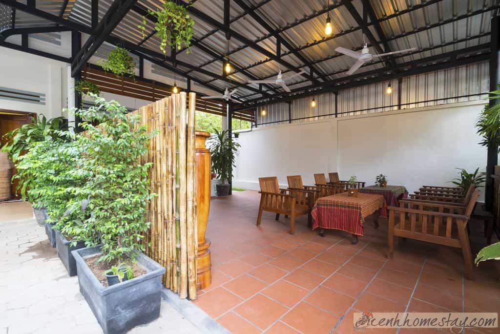 10 Nơi lưu trú Hostel, homestay Siem Reap, Campuchia giá rẻ cho khách Việt