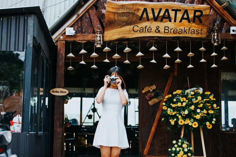 Trình làng quán cafe "NHÀ GỖ" phong cách vintage view ngắm đồi đẹp ở Đà Lạt