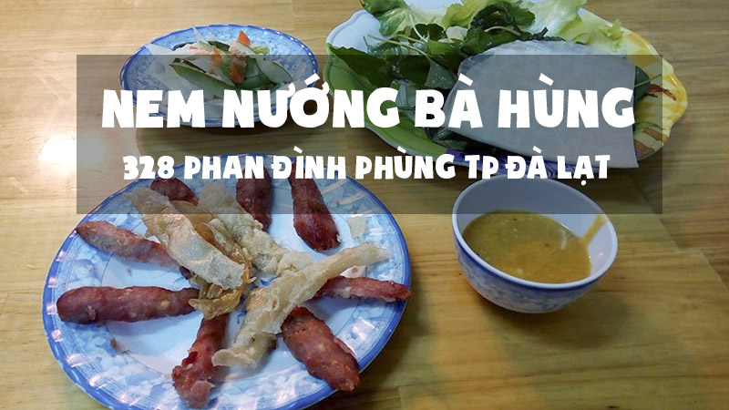 nhung quan an trua ngon o da lat