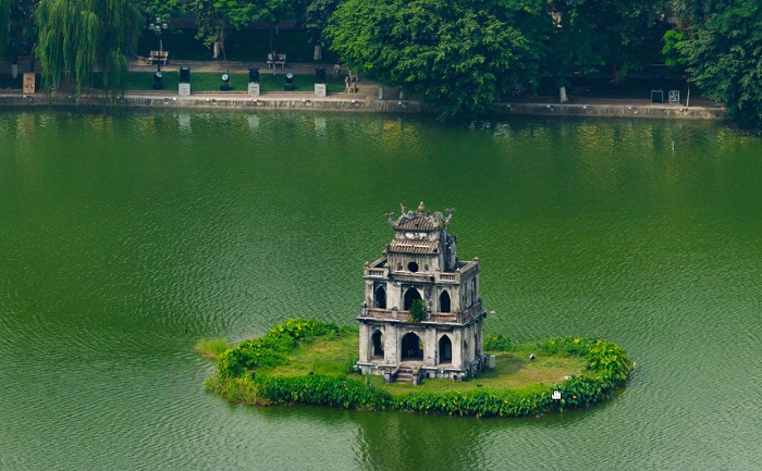 gioi thieu ve ho hoan kiem (ho guom) o Ha Noi