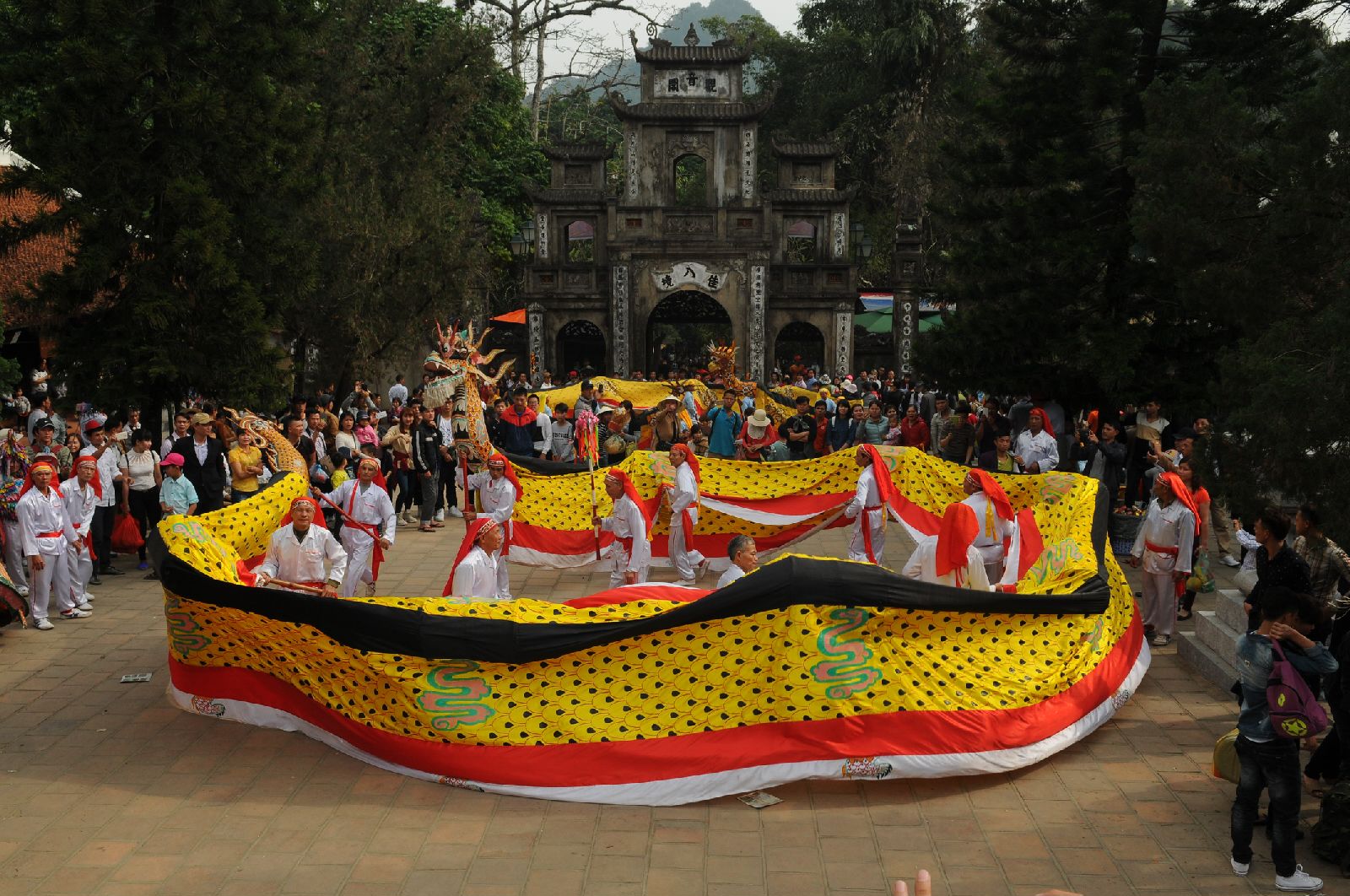 le hoi chua Huong o Ha Noi