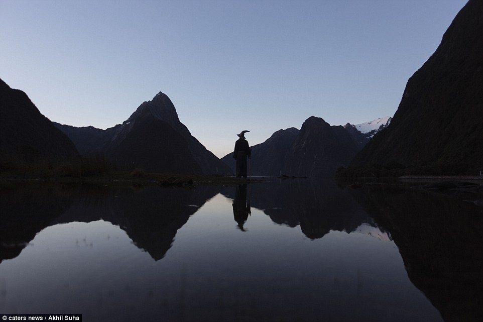 du lich New Zealand trong trang phuc phu thuy anh 9