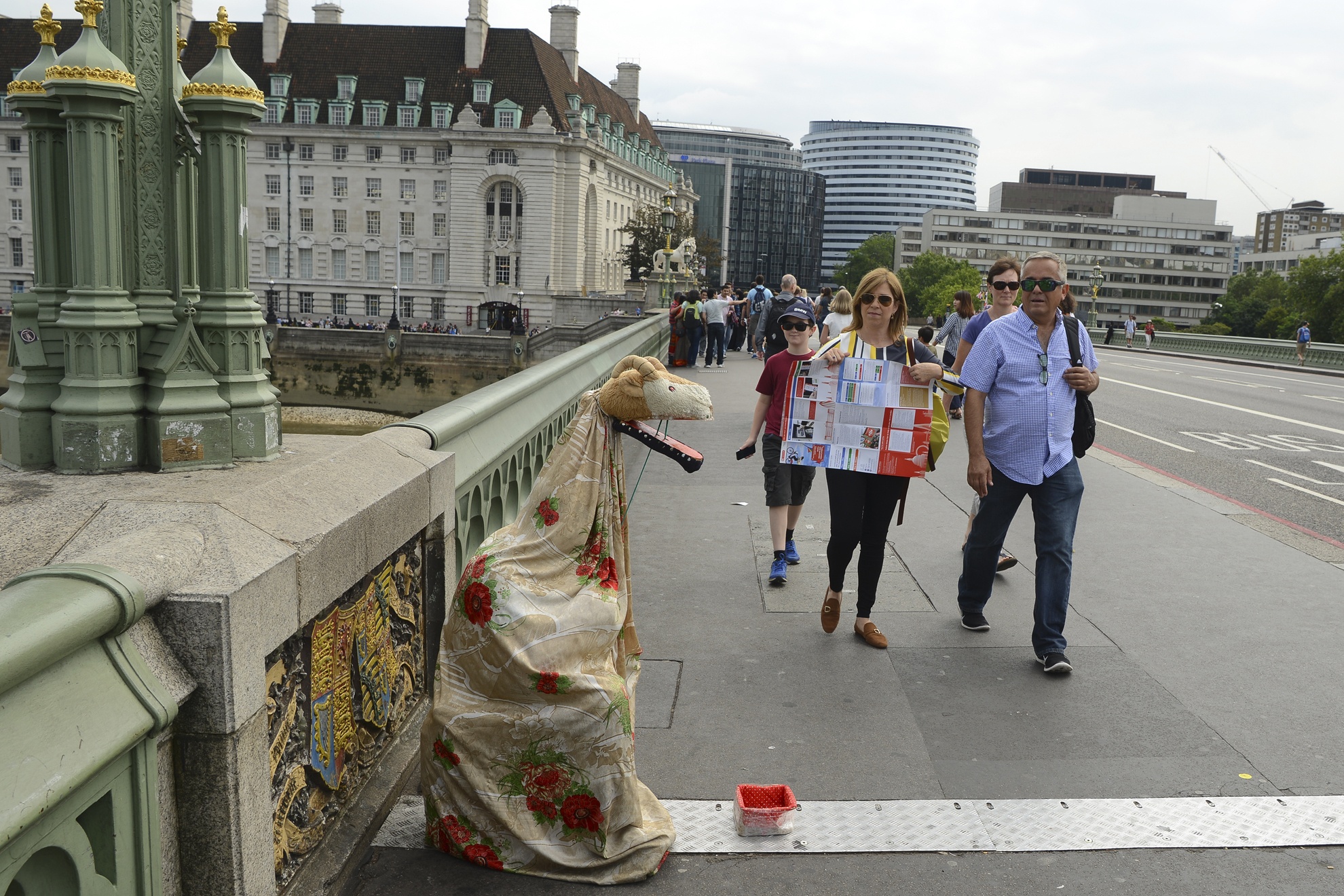 An xin tren duong pho London anh 2