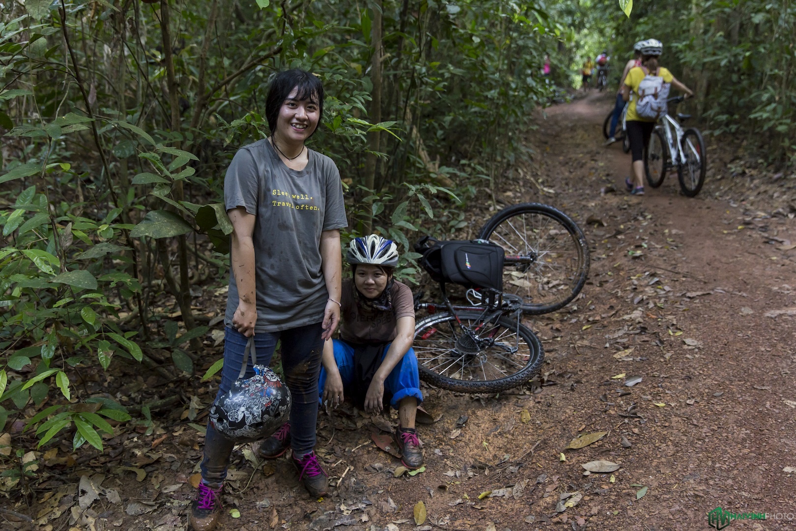 Dap xe 25km xuyen rung anh 16