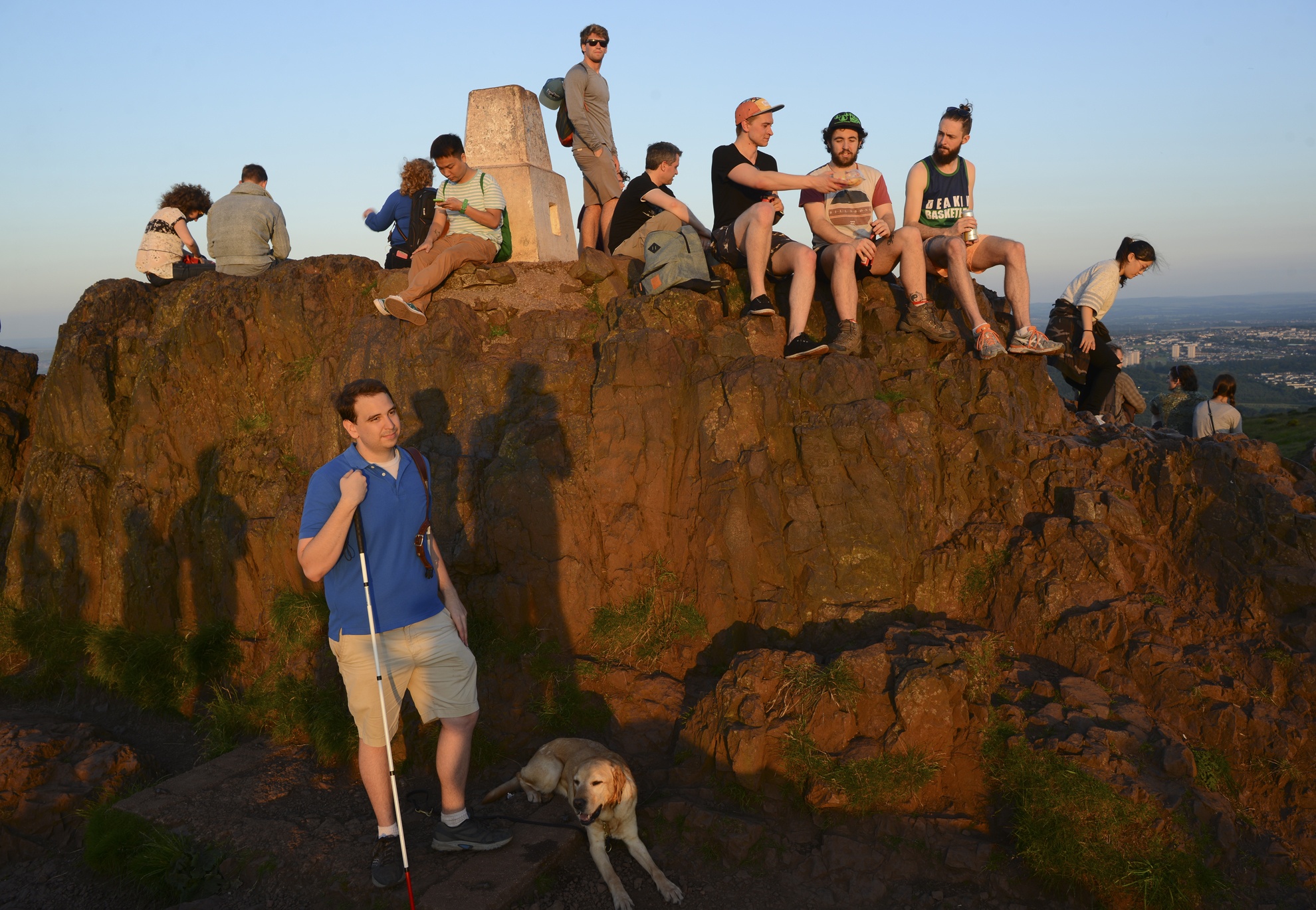 Ngam thanh co Edinburgh tu dinh Arthur's Seat anh 15