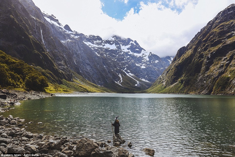 du lich New Zealand trong trang phuc phu thuy anh 3