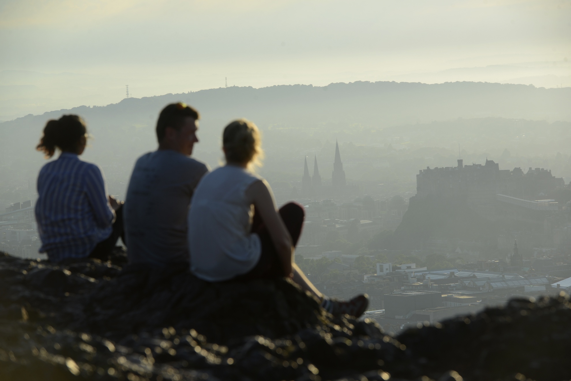 Ngam thanh co Edinburgh tu dinh Arthur's Seat anh 12