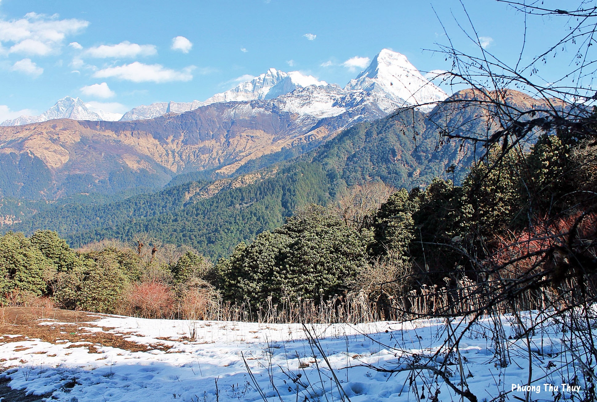 Cung duong len doi Poon Nepal anh 2