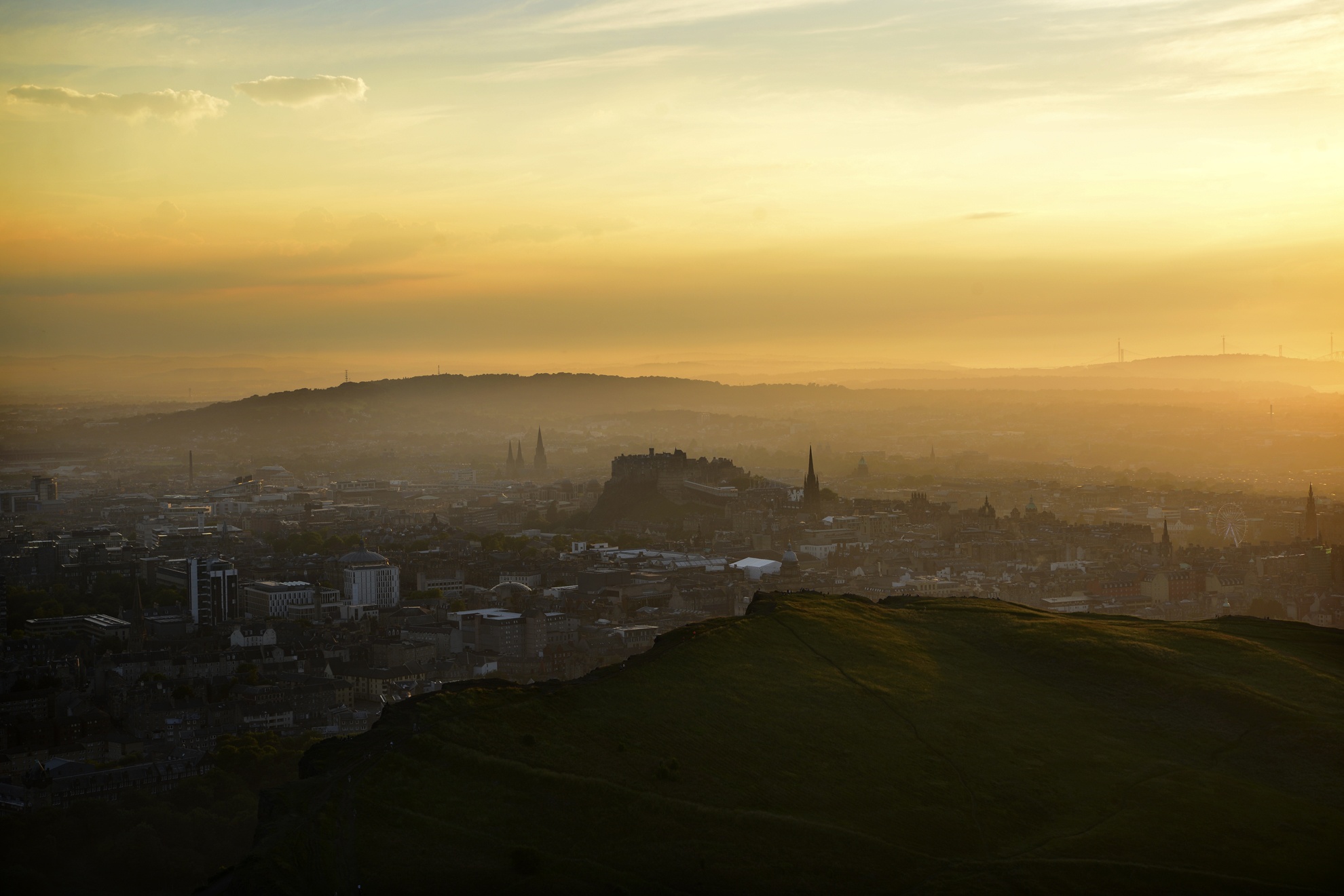 Ngam thanh co Edinburgh tu dinh Arthur's Seat anh 19