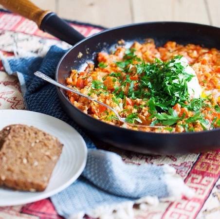 Ăn xế với món menemen vào cuối tuần ở Thổ Nhĩ Kỳ