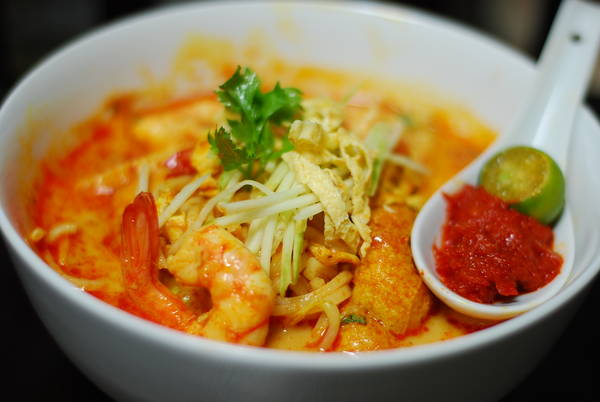 Laksa - món ăn ngon và hấp dẫn. Ảnh: flickr.com