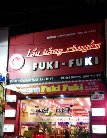 Lẩu băng chuyền Fuki-Fuki