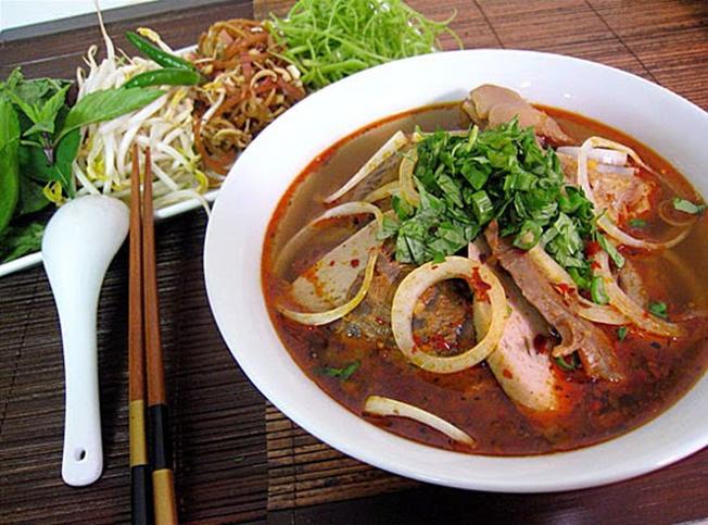 Bún bò Huế đậm đà được lòng nhiều thực khách tại Đà Nẵng