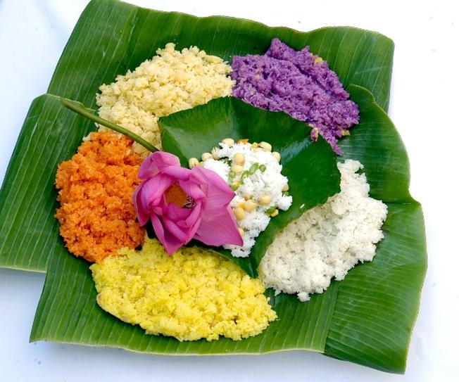 Việt Nam có nhiều loại xôi với đa dạng về màu sắc