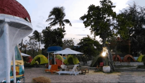 Lu Glamping khá đầy đủ tiện nghi