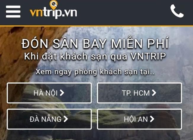 Dịch vụ đón sân bay miễn phí khởi động