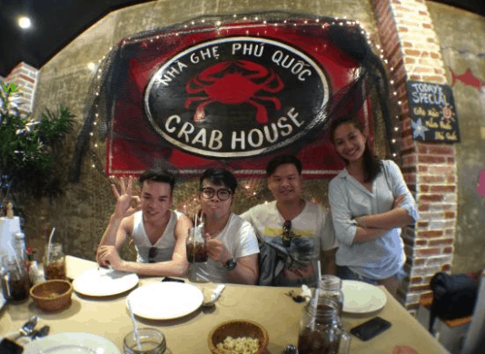 Thưởng thức ghẹ ngon Phú Quốc tại Crab house