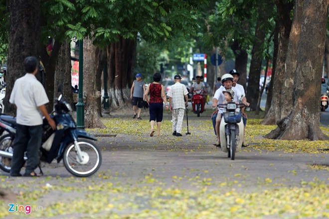 Vẻ lãng mạn của phố phường Hà Nội mùa thu