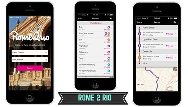 Sử dụng ứng dụng Rome 2 Rio