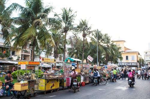 Khu chợ ẩm thực là thiên đường cho những người mê đồ ăn vặt