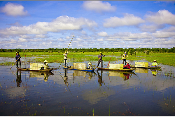 Mùa cá tôm đầy ắp