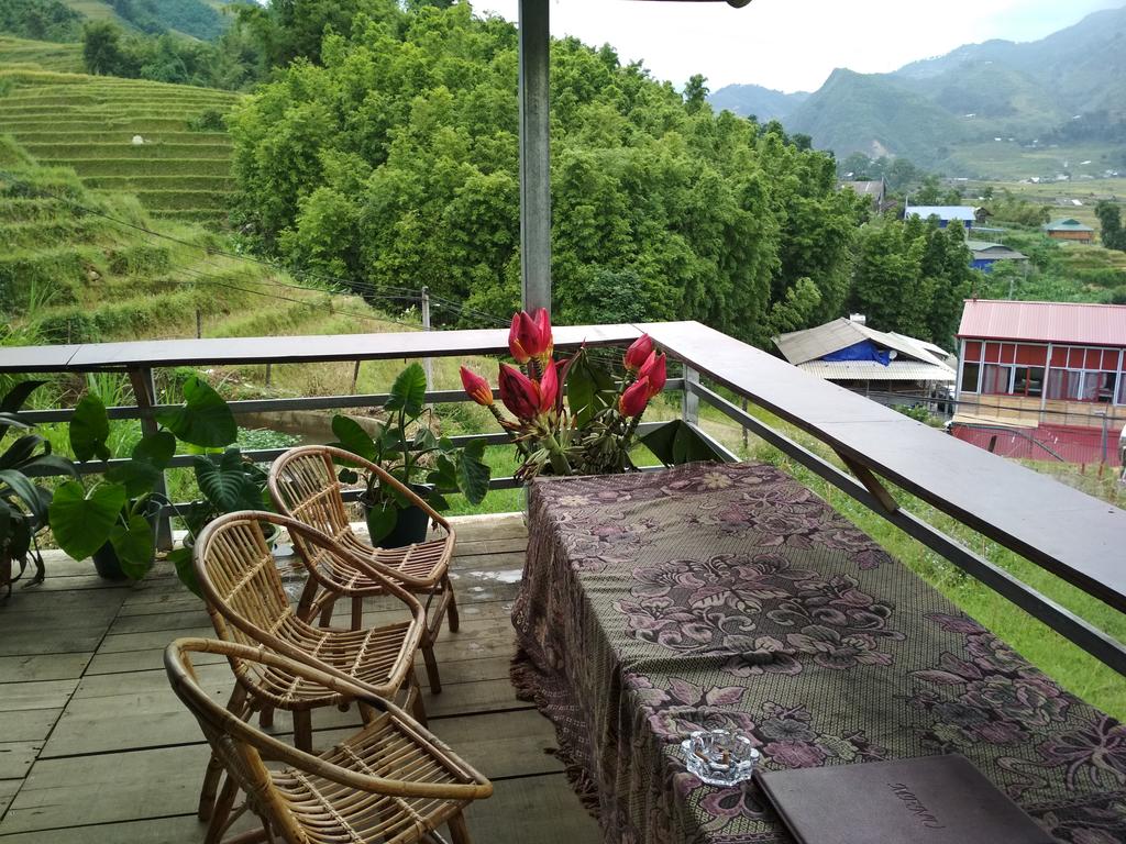 Ở các bản làng xa trung tâm Sapa có nhiều homestay đẹp. (Truong gian homestay)