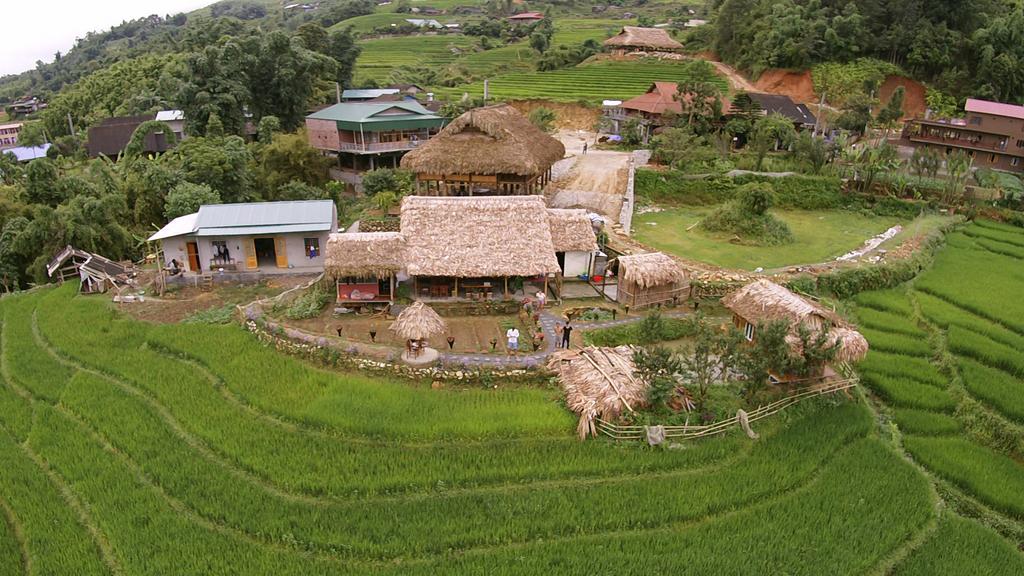 Ở các bản làng xa trung tâm Sapa có nhiều homestay đẹp.