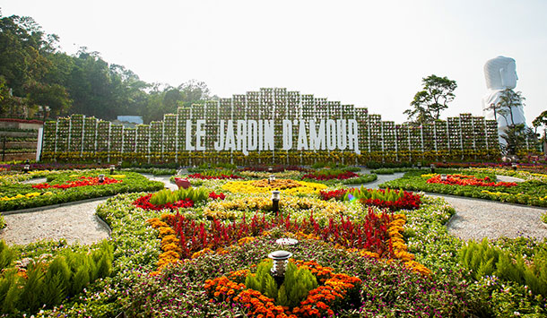 Vườn hoa Le Jardin D''Amour - Bà nà Hill