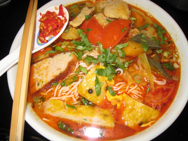 Bún chả cá Đà Nẵng