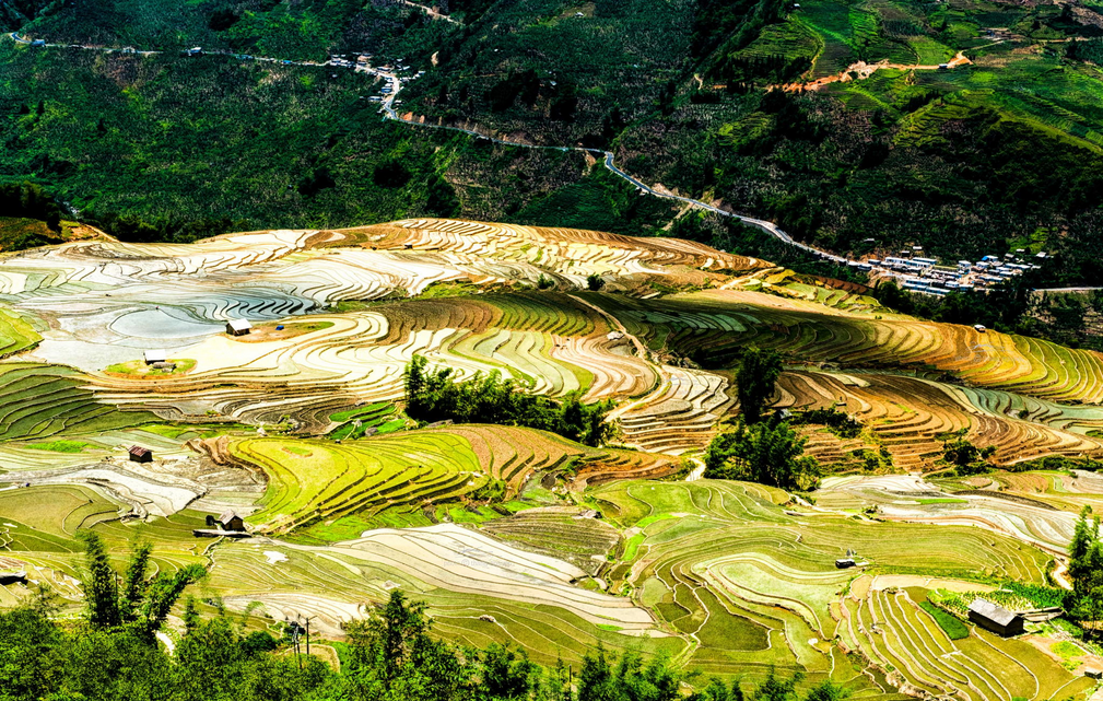 Mùa nước đổ Hà Giang.